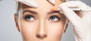 woman receiving dermal fillers at Norwich clinic